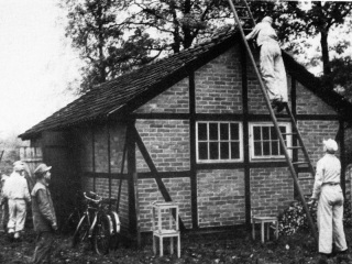 Die erste Unterkunft 1952