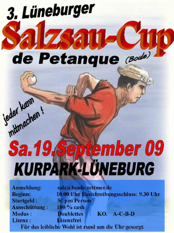 3. Salzsau-Cup in Lüneburg